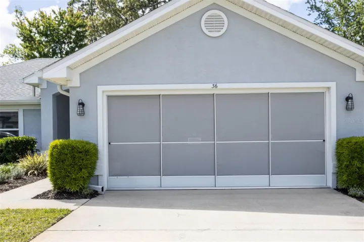 4-Panel Sliding Garage Screen