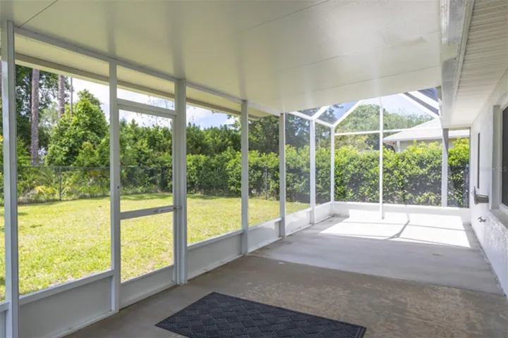Fully Fenced-In Backyard