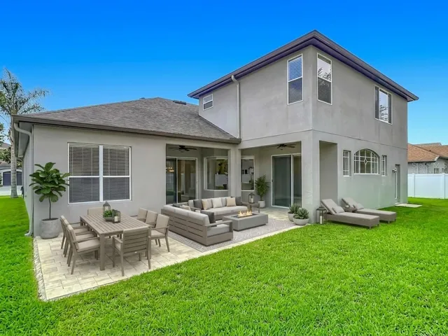 Virtually Staged Patio