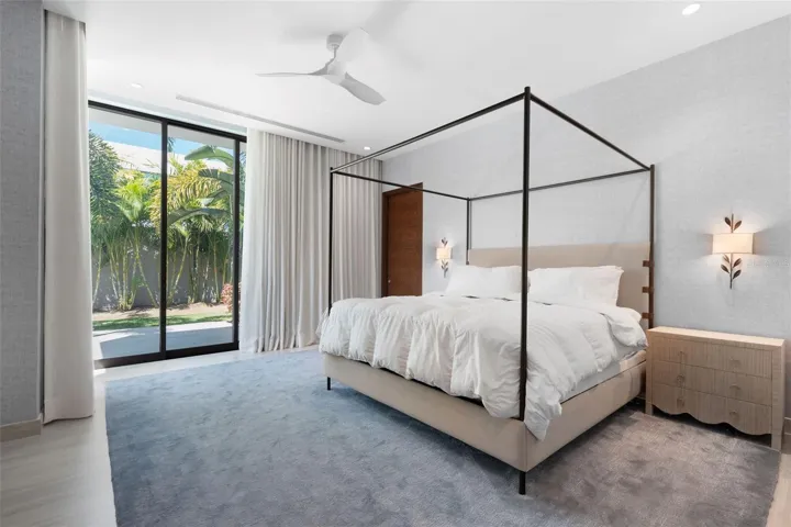 Primary Suite with Sliding Doors to Outside