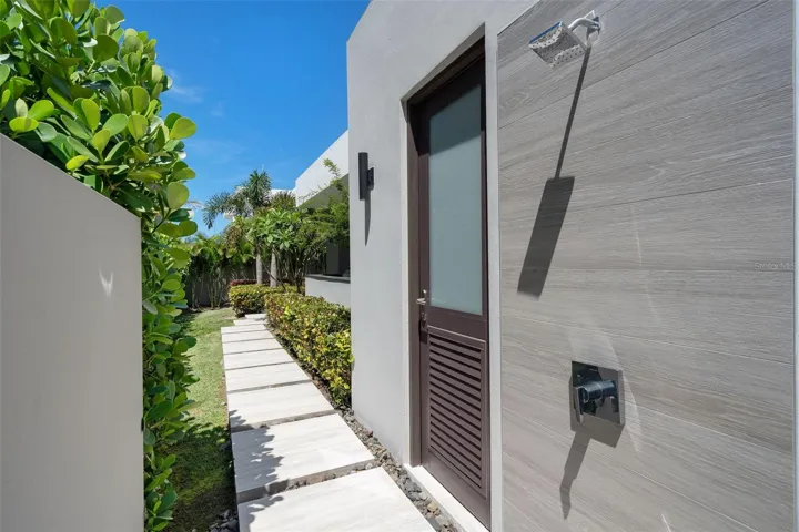 Half Bath and Outdoor Shower adds to your outdoor living experience!