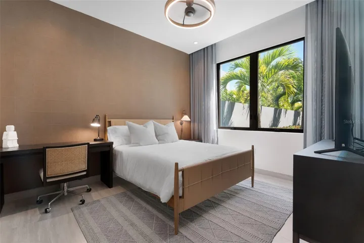 Bedroom onlooking to interior courtyard. Includes On-Suite Bathroom