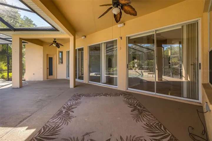 BIG LANAI AND  DECK AREA