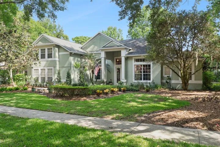 Timeless custom architecture with great curb appeal