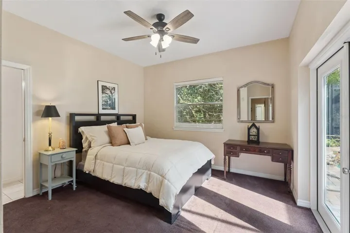 Spacious secondary bedroom ideal for guests or family