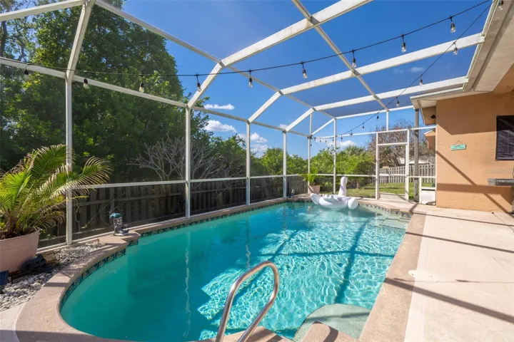 Screen-Enclosed Pool