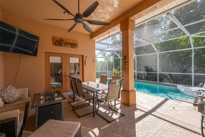 Rear Patio