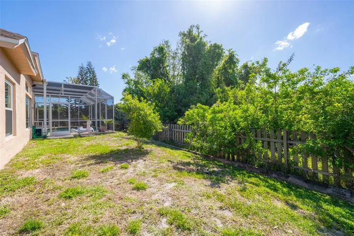 Private Fenced Backyard