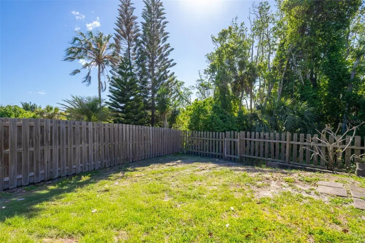 Fully-Fenced Backyard