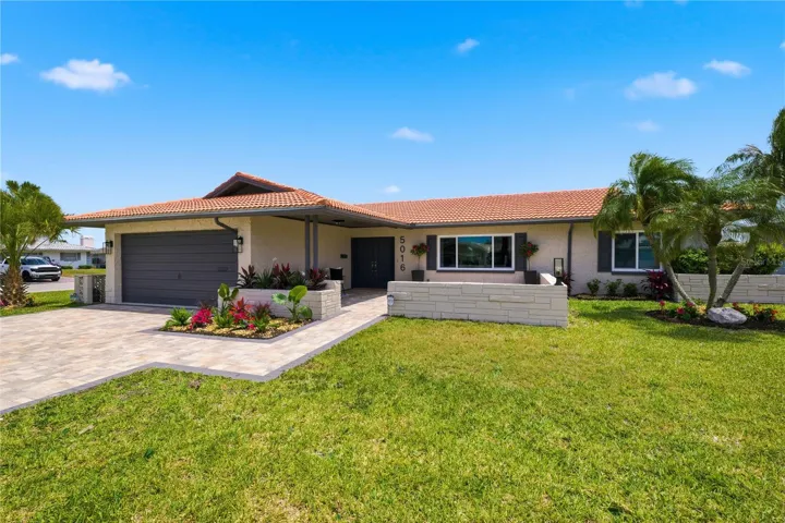 huge front yard