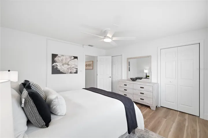 double built in closets
