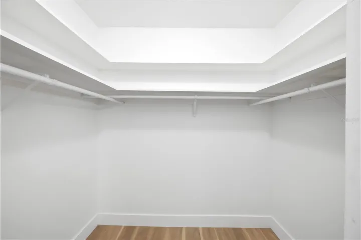 large walk in closet