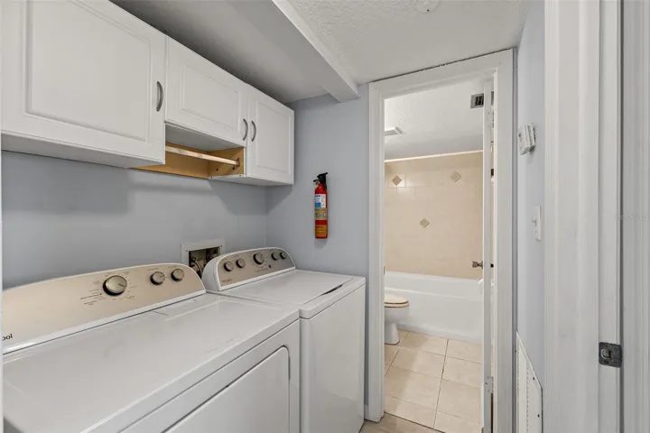 Convenient In-Unit Laundry Room