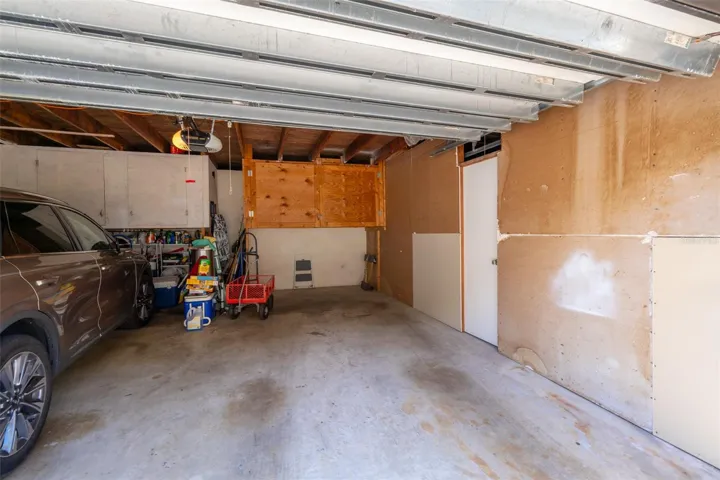 Garage with Storage