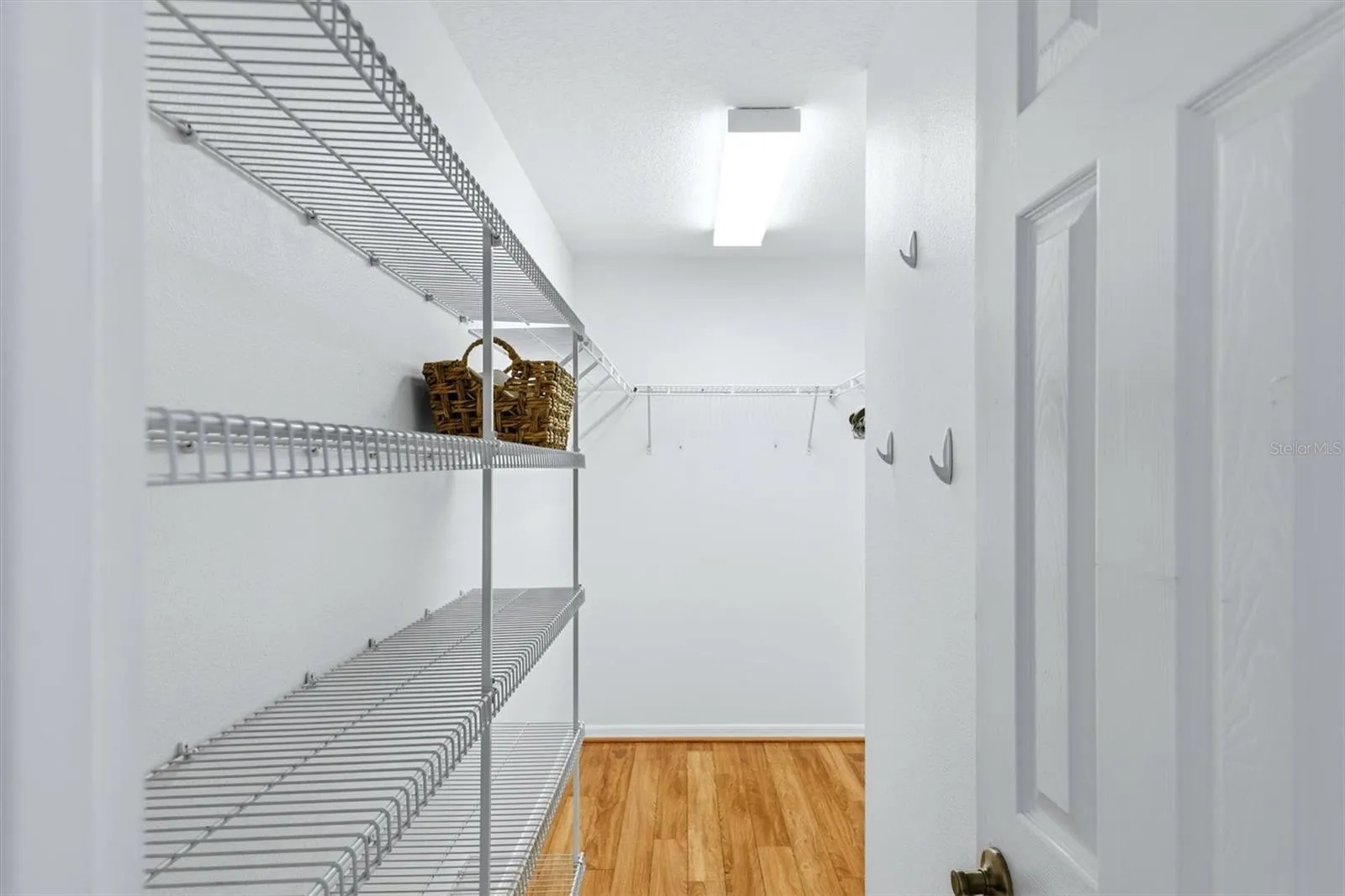 Primary walk-in closet
