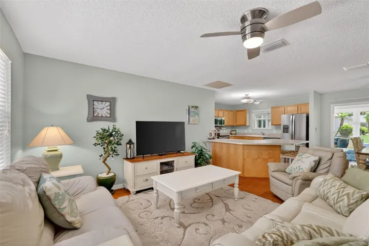 Living Room and Kitchen