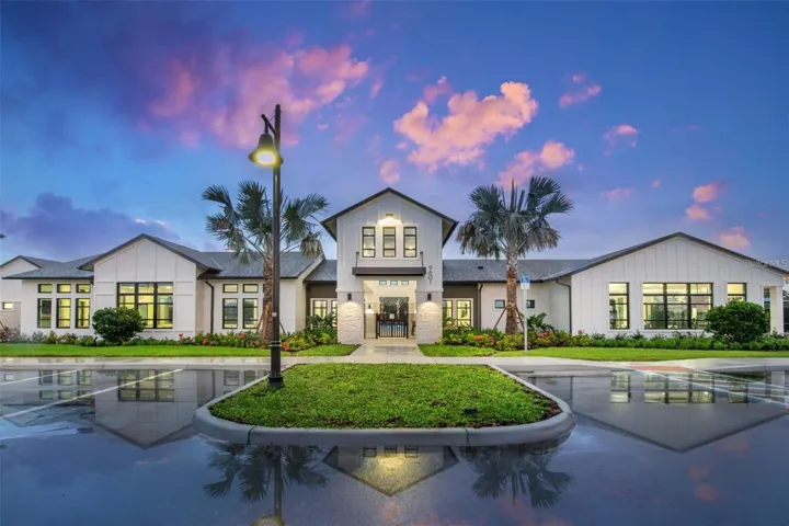 Beautiful clubhouse setting adds to the resort style feel of the community.