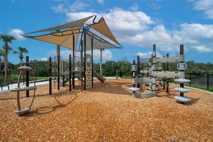 Community playground offers a fun outdoor space for everyday play.