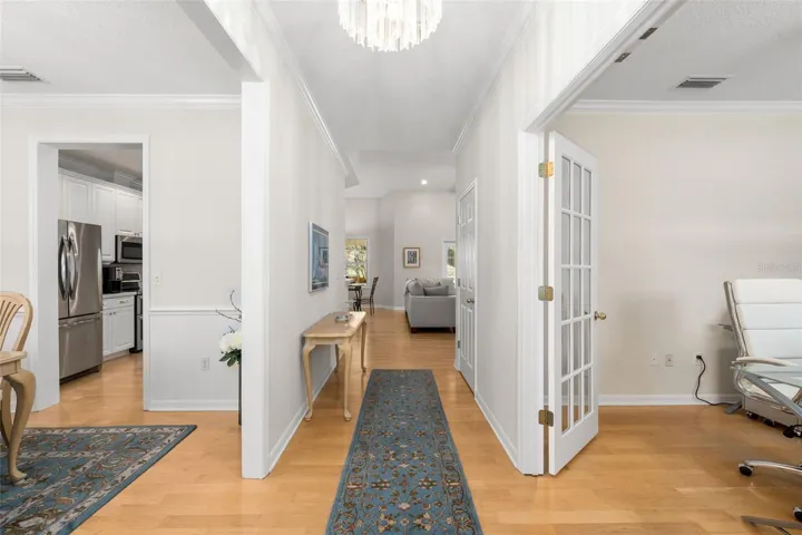 Foyer to Private Office and Formal Dining Room