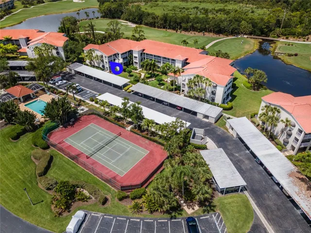 Pool and Tennis right out your door.  Assigned covered Parking spot. Plenty of guest parking