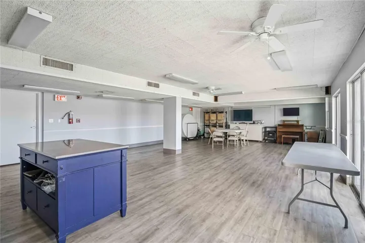 common area next to the pool