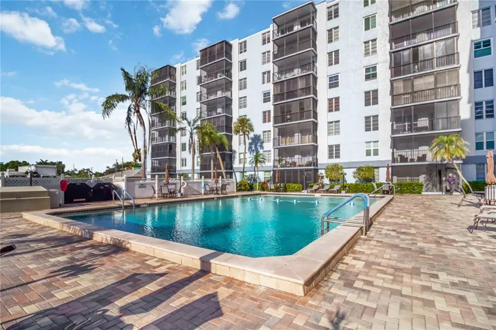 community heated pool