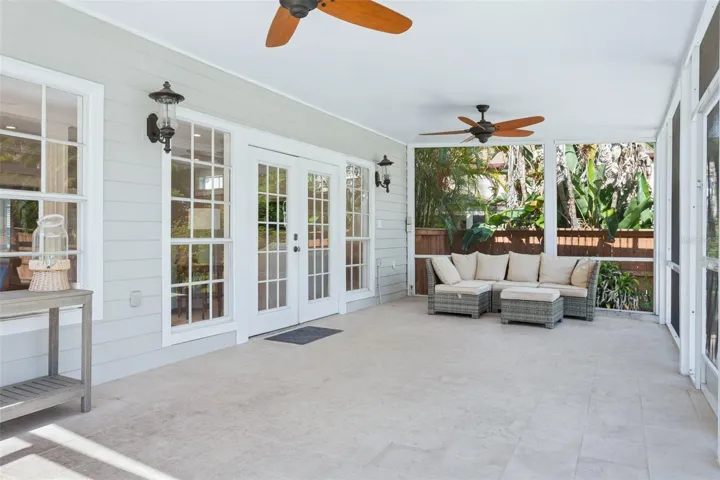 rear screened in porch