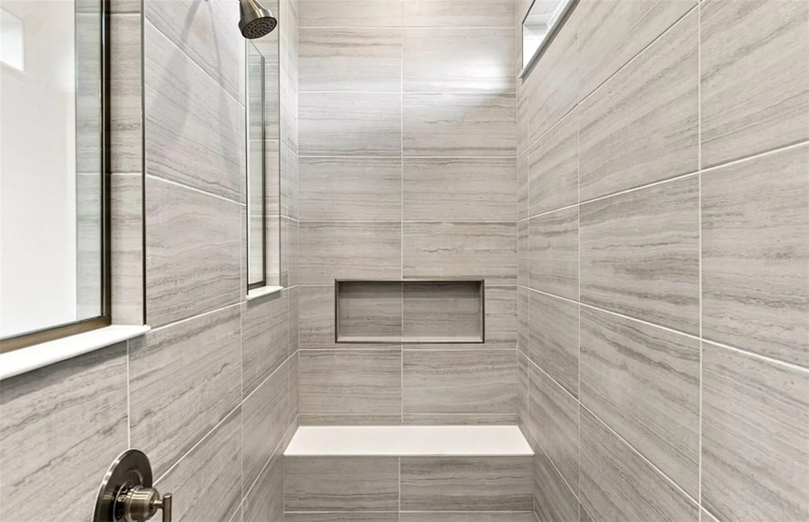 Super Walk-in Shower in Owner's Bath