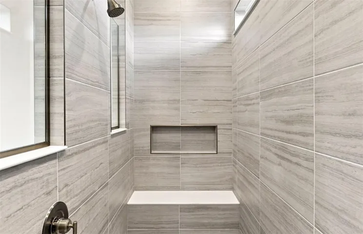 Super Walk-in Shower in Owner's Bath