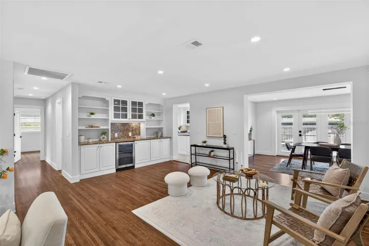 Living room space