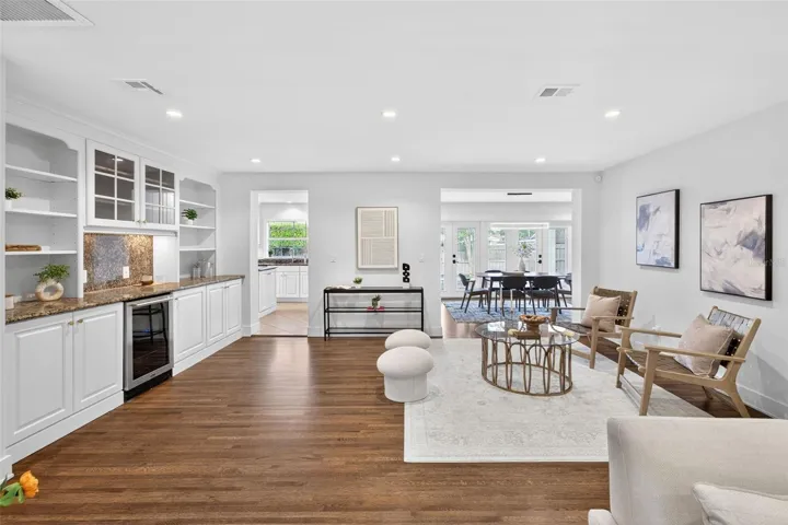 Living room space