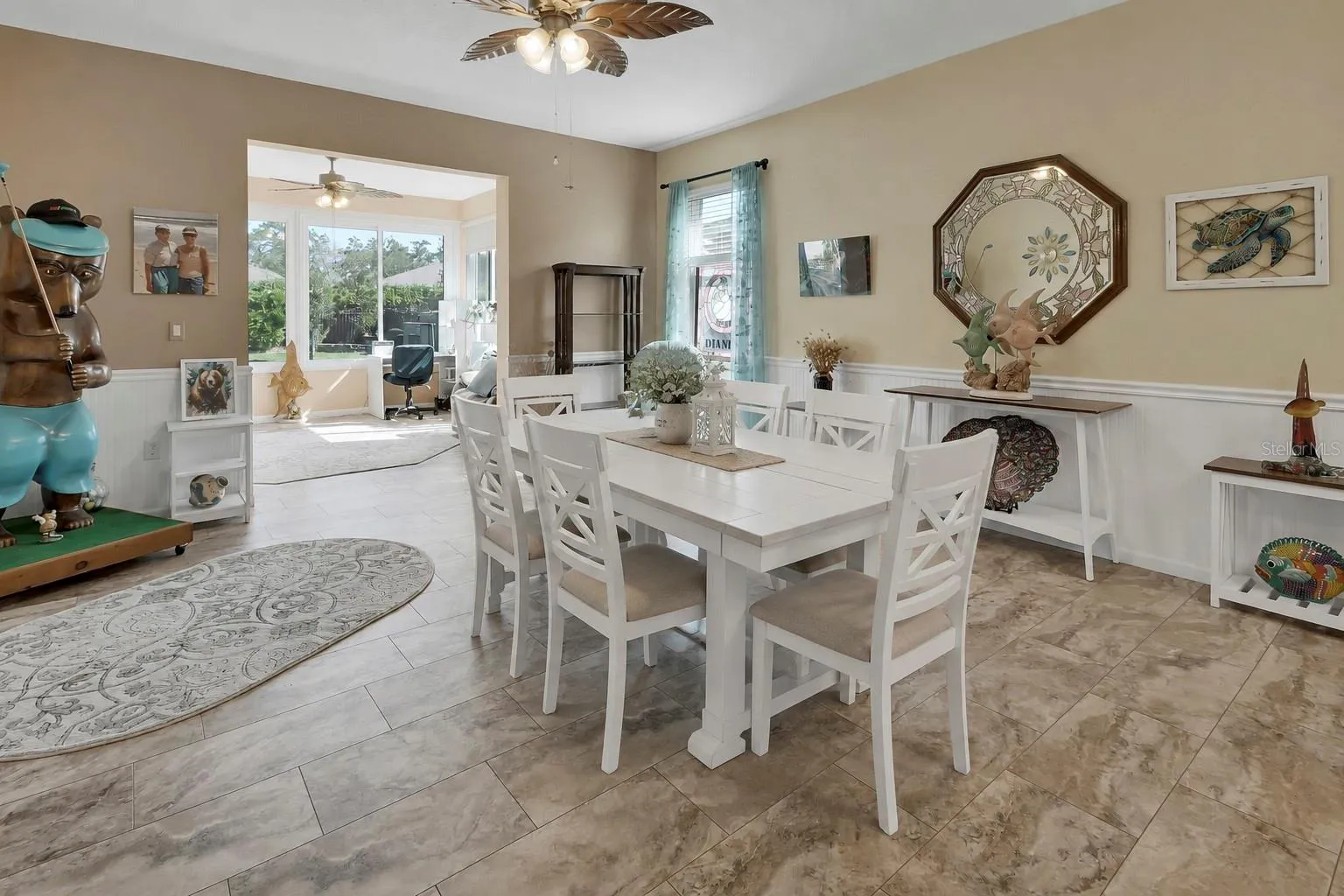 Staged dining