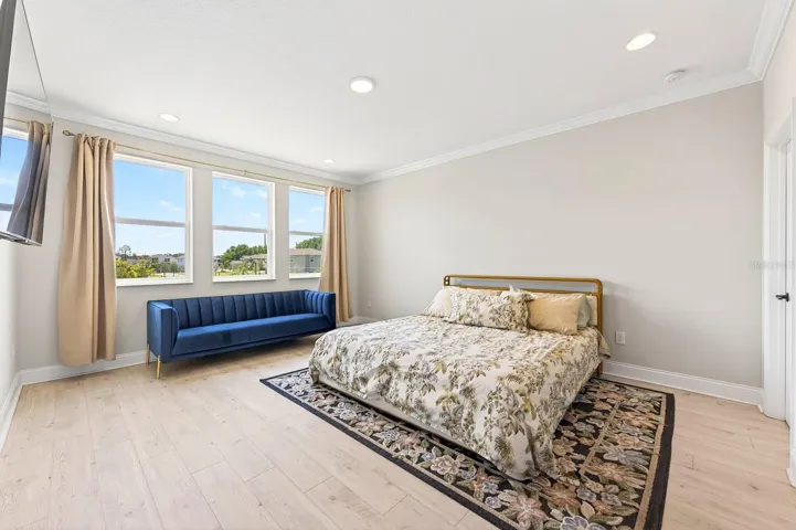 Light, bright and spacious primary suite.