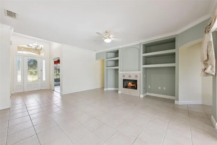 Family Room - Gas Fireplace