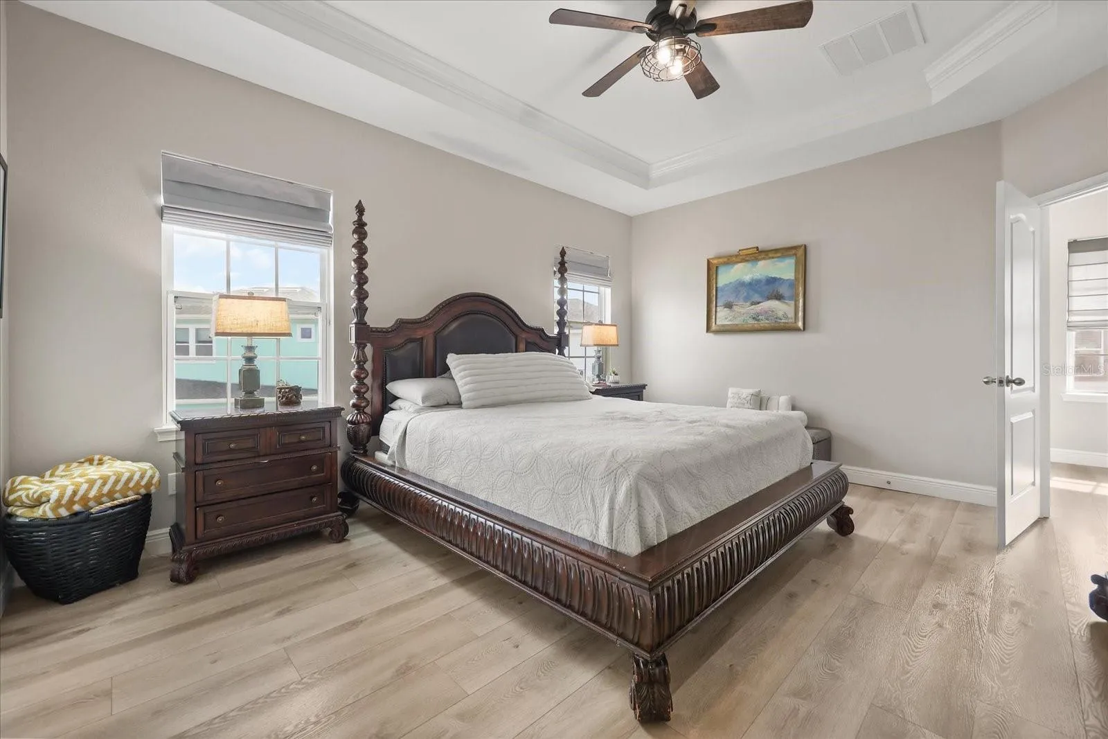 Large primary bedroom