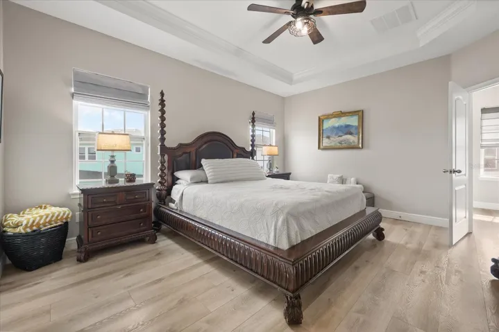 Large primary bedroom