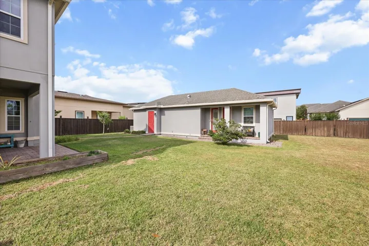 Room for pool and plenty of yard left