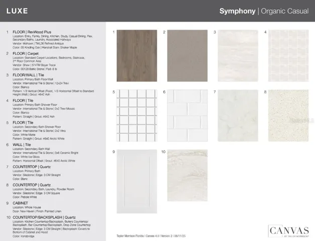13481 Manarola Way - Design Selections - This home is currently under construction - selections are subject to change