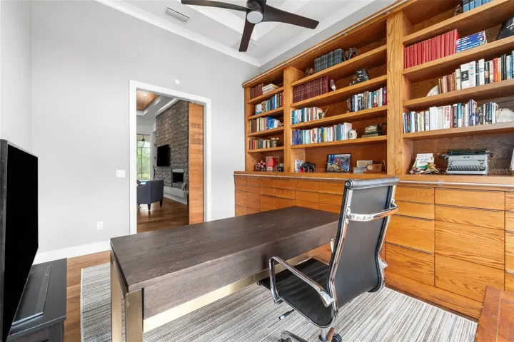 Custom built-in storage