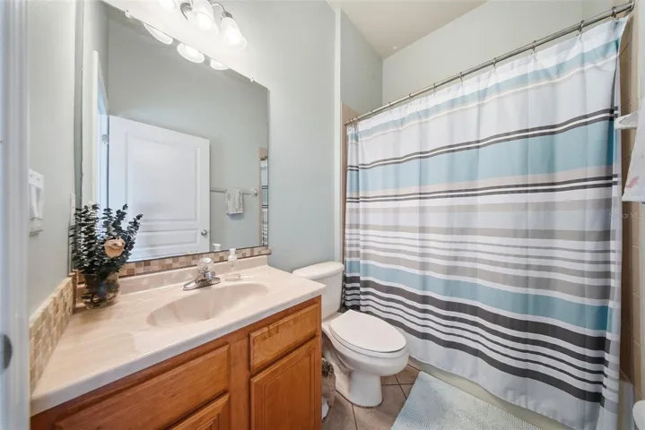 Secondary bathroom
