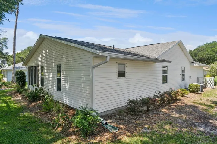 Rear/side exterior