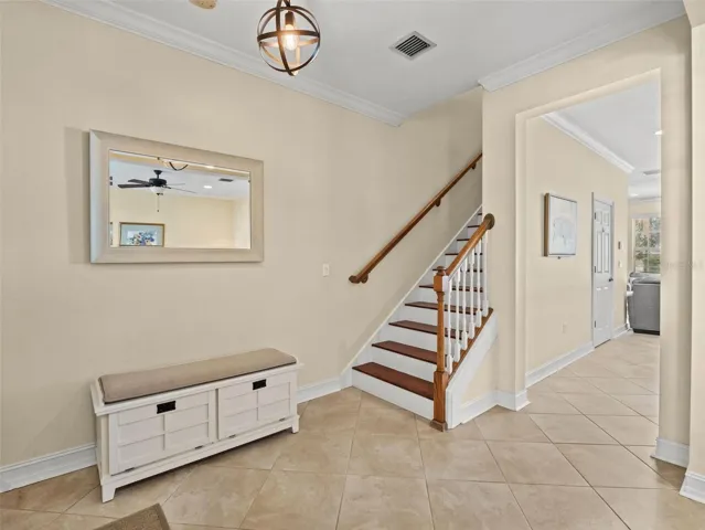 View to stairwell.