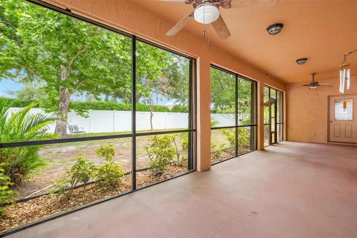 Screened and Covered Lanai