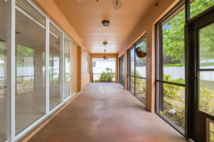 Screened and Covered Lanai