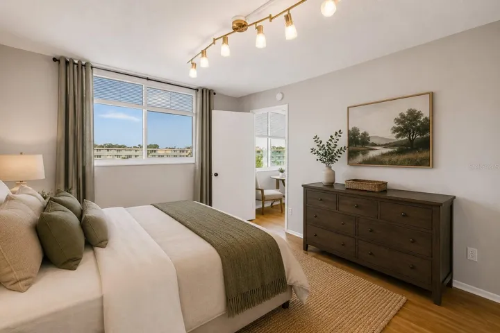 staged bedroom