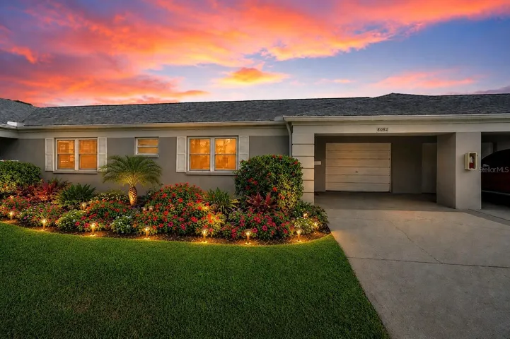 Welcome home to 8082 Annwood Rd! Photo enhanced due to SWFWMD water restrictions. HOA has established they will replace sod once restrictions have been lifted.
