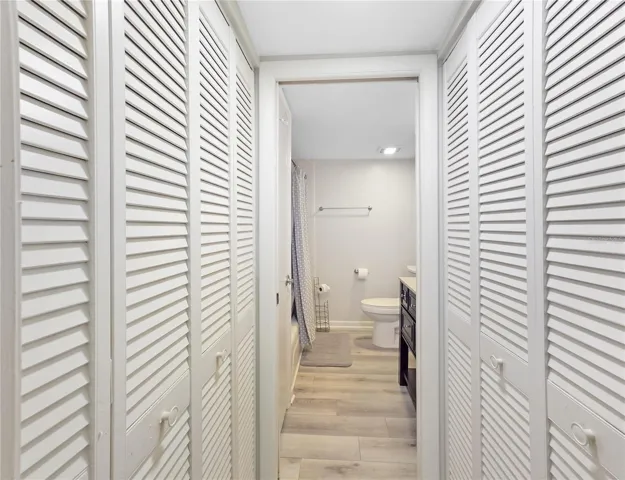 Walk-through Closets