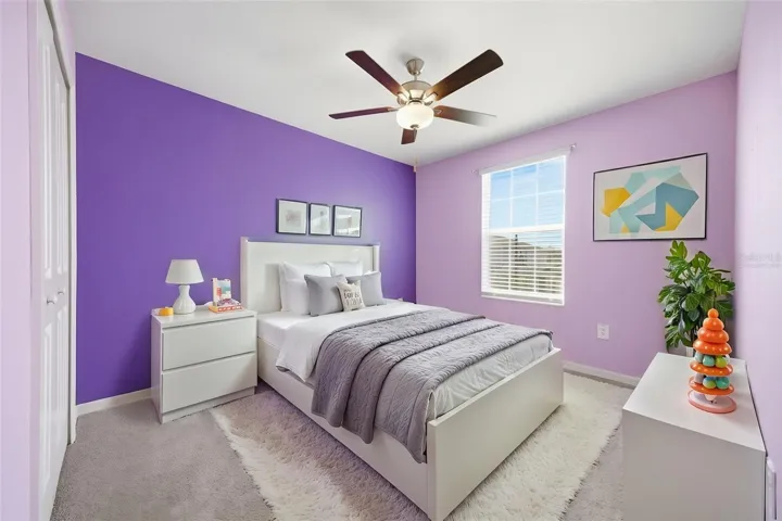 Virtually Staged Bedroom 3
