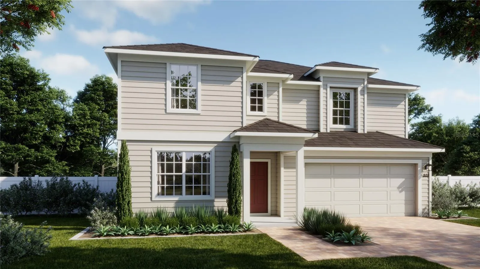 Front Exterior Rendering