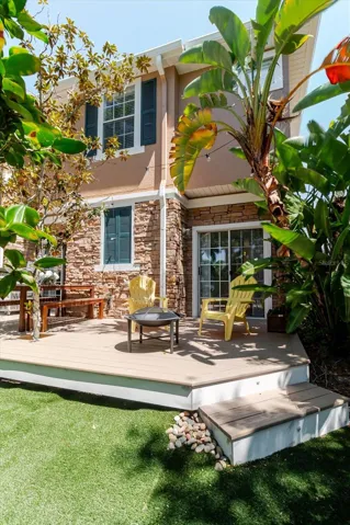 Brand New Deck in 2025 With Astro Turf. Plenty Of Room For A Grill &amp; Unwind From A Long Day